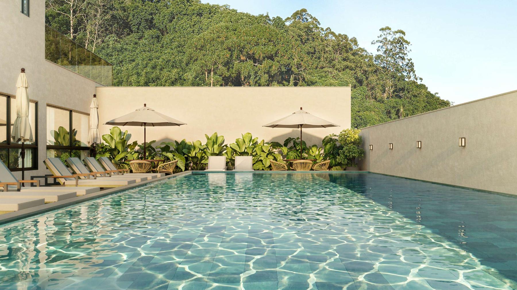 Piscina adulto aquecida